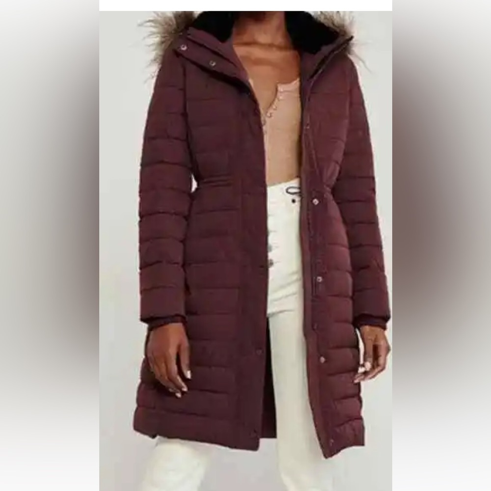 Abercrombie & Fitch long puffer jacket